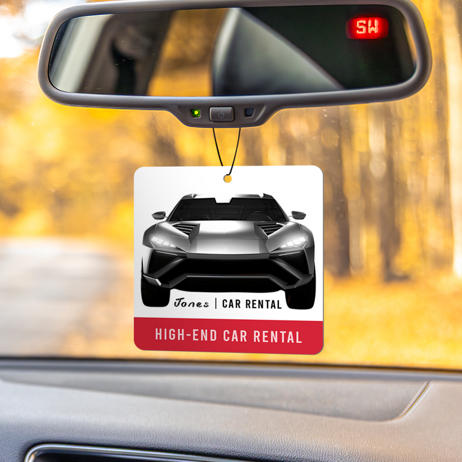 Customized Car Air Freshener - Custom Socks Now