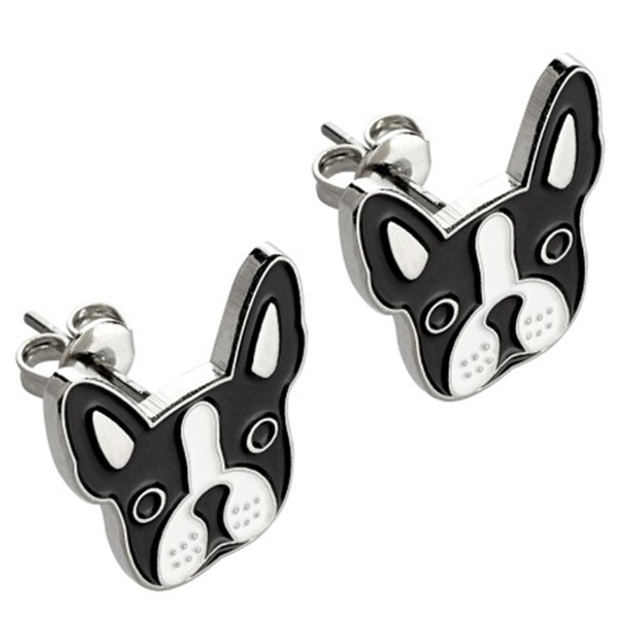 Soft Enamel Metal Earrings - Custom Socks Now