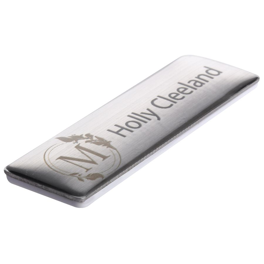 Epoxy Dome Name Badges - Custom Socks Now