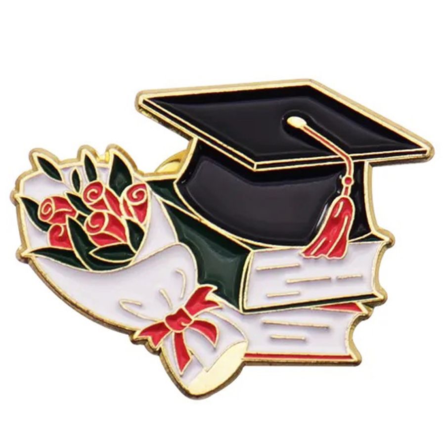 Soft Enamel Metal Sticker - Custom Socks Now