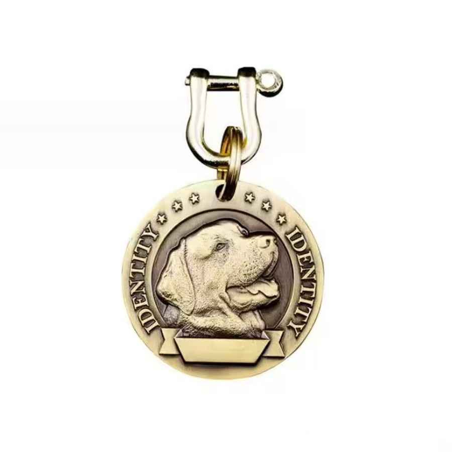 Copper Dog Tags - Custom Socks Now