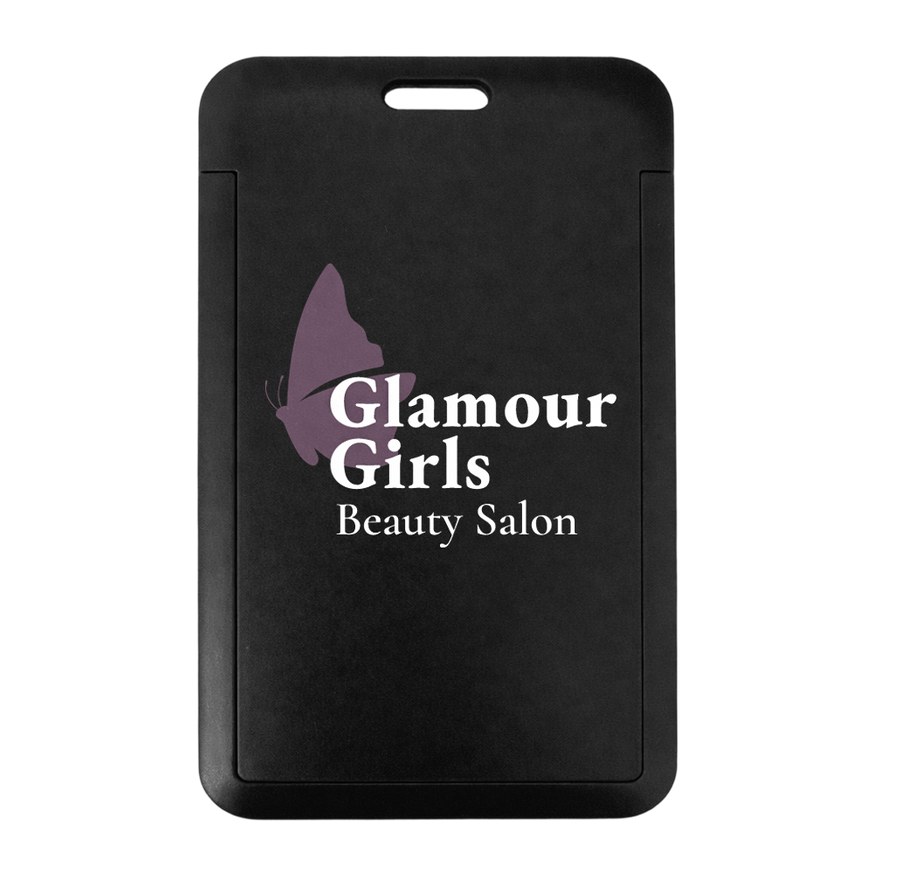 Full Color Printed Plastic Holder - Custom Socks Now