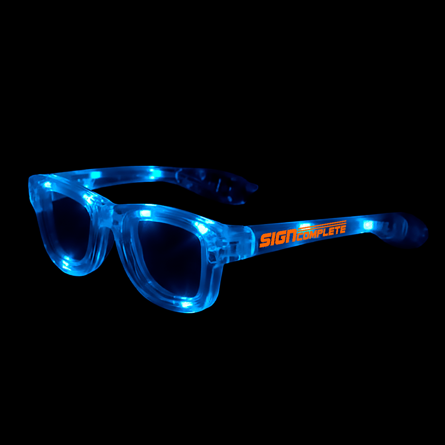 Multicolor Light Up Glasses - Custom Socks Now