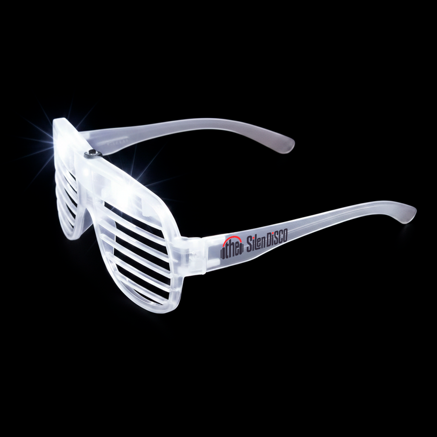 Light-Up LED Slotted Glasses - Custom Socks Now