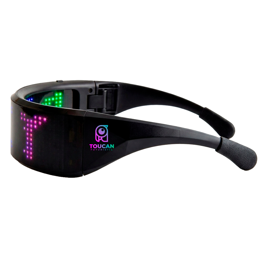 LED Light Up Glasses with Bluetooth - Custom Socks Now