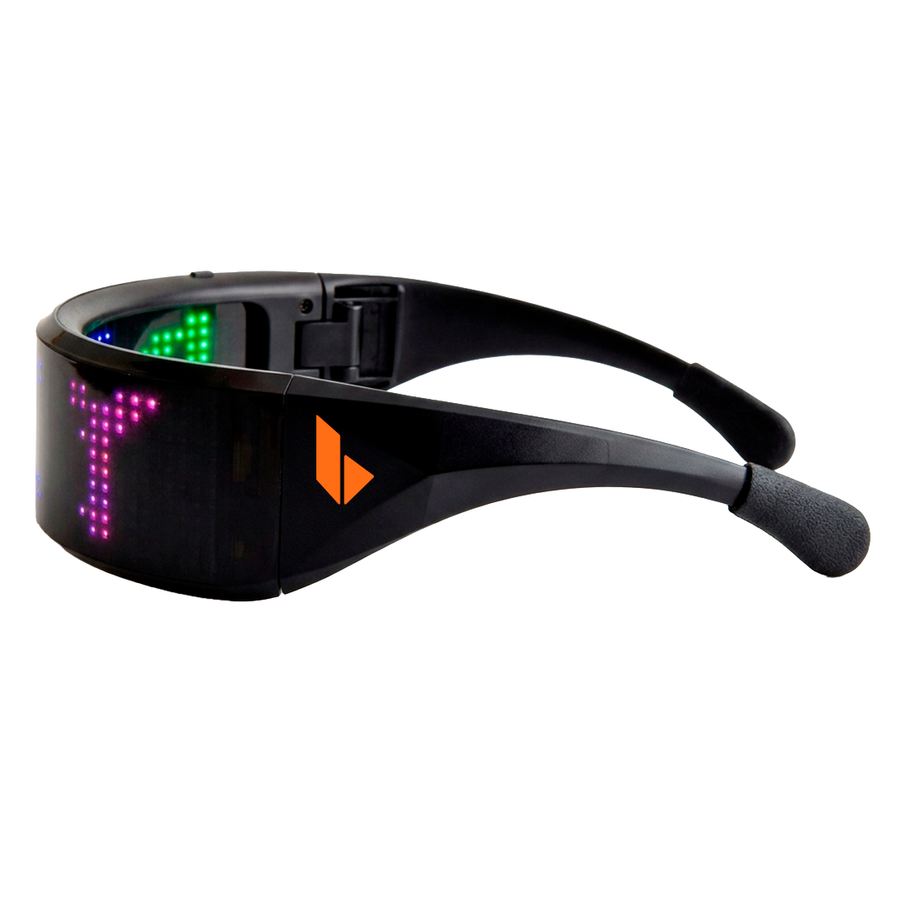 LED Light Up Glasses with Bluetooth - Custom Socks Now