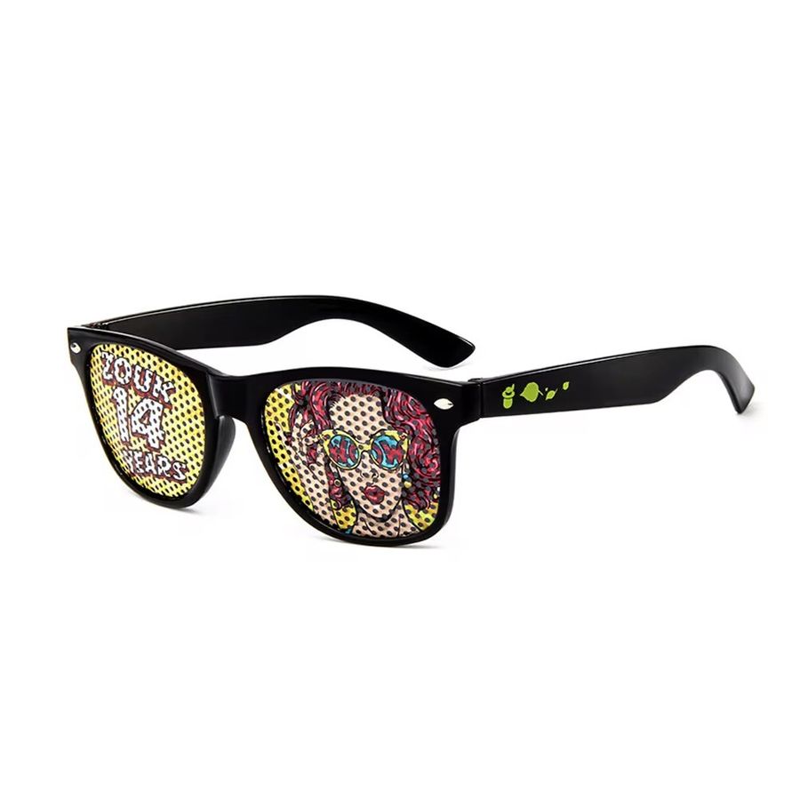 Retro Specs Glasses - Custom Socks Now