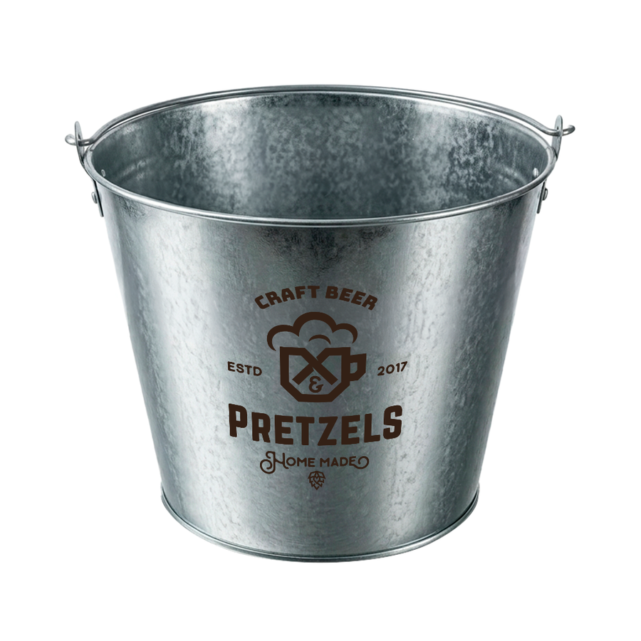 Tinplate Beer Buckets & Opener Combo - Custom Socks Now