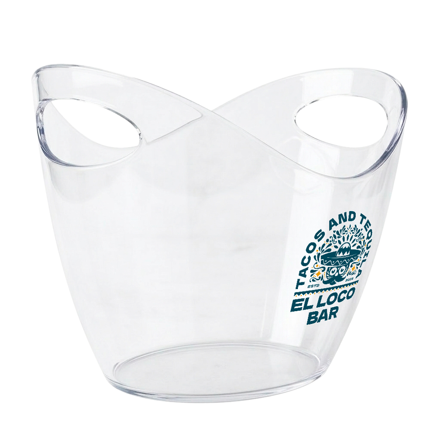 Curved Dual-Handle Drink Buckets - Custom Socks Now