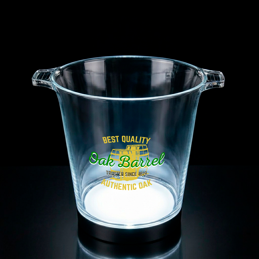 Multi-Color Light-Up Drink Buckets - Custom Socks Now