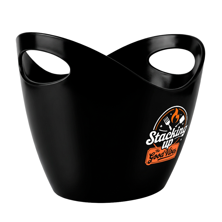 Curved Dual-Handle Drink Buckets - Custom Socks Now
