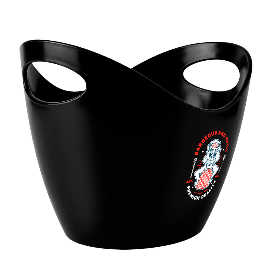 Curved Dual-Handle Drink Buckets - Custom Socks Now