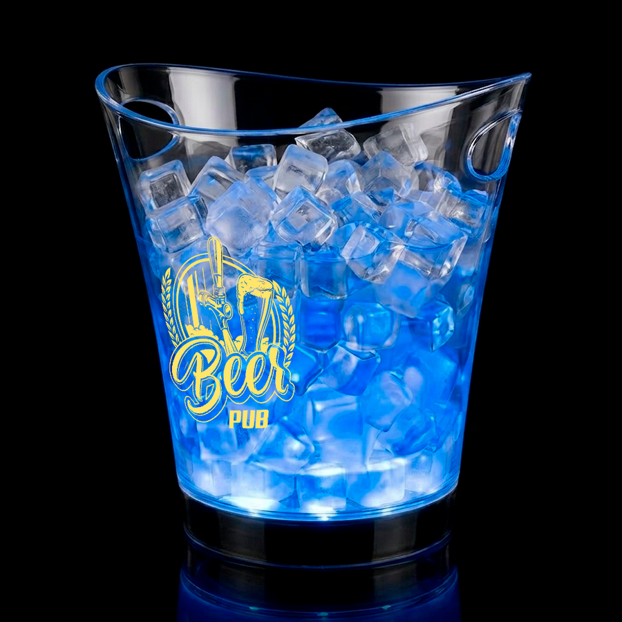 Classic Light-Up Drink Buckets - Custom Socks Now