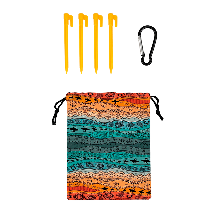 Windproof Beach Mats - Custom Socks Now