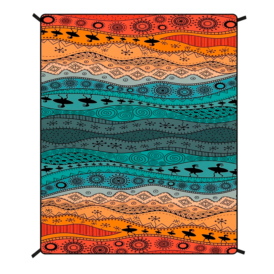 Windproof Beach Mats - Custom Socks Now