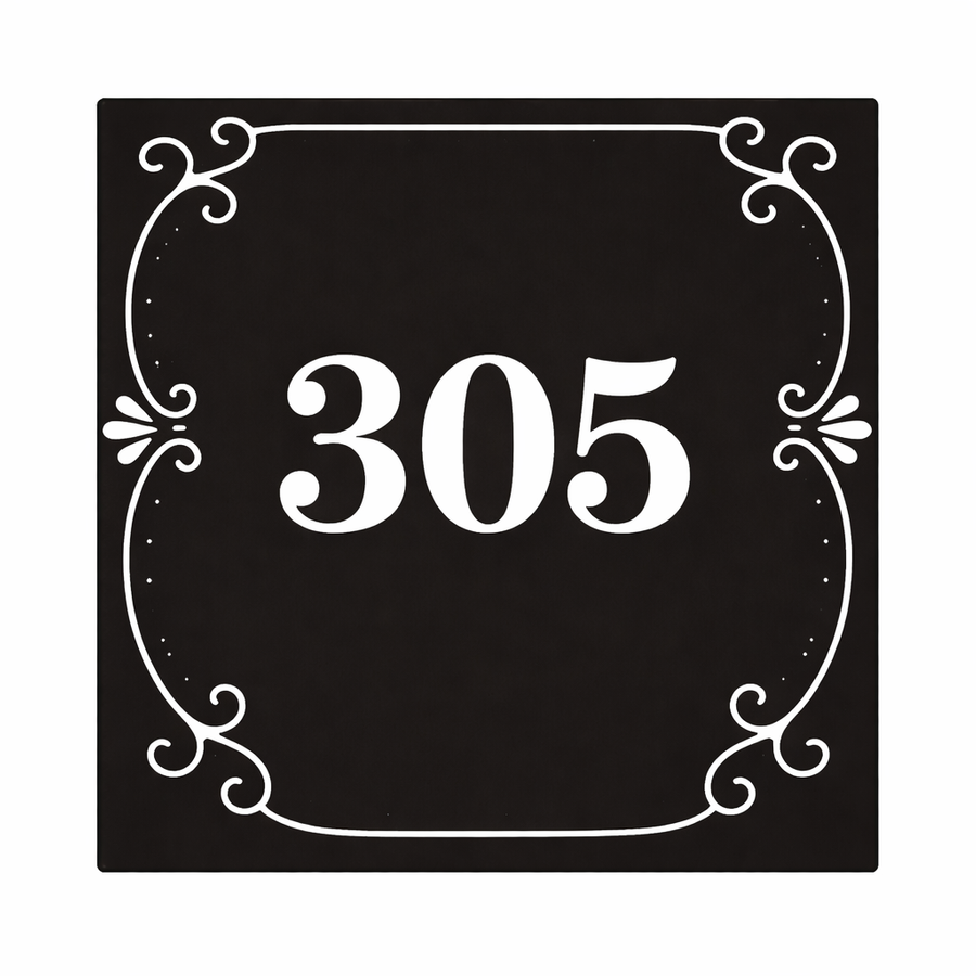 Bespoke Door Number Plates - Custom Socks Now