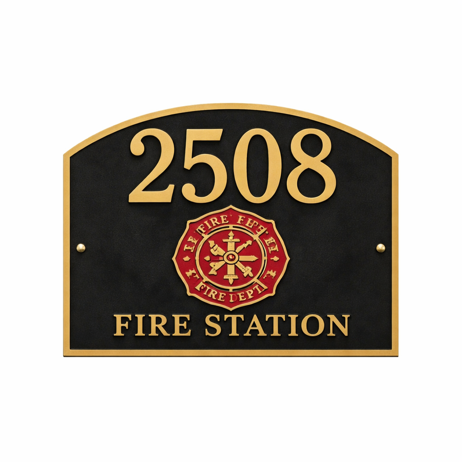 Cast Metal House Signs - Custom Socks Now