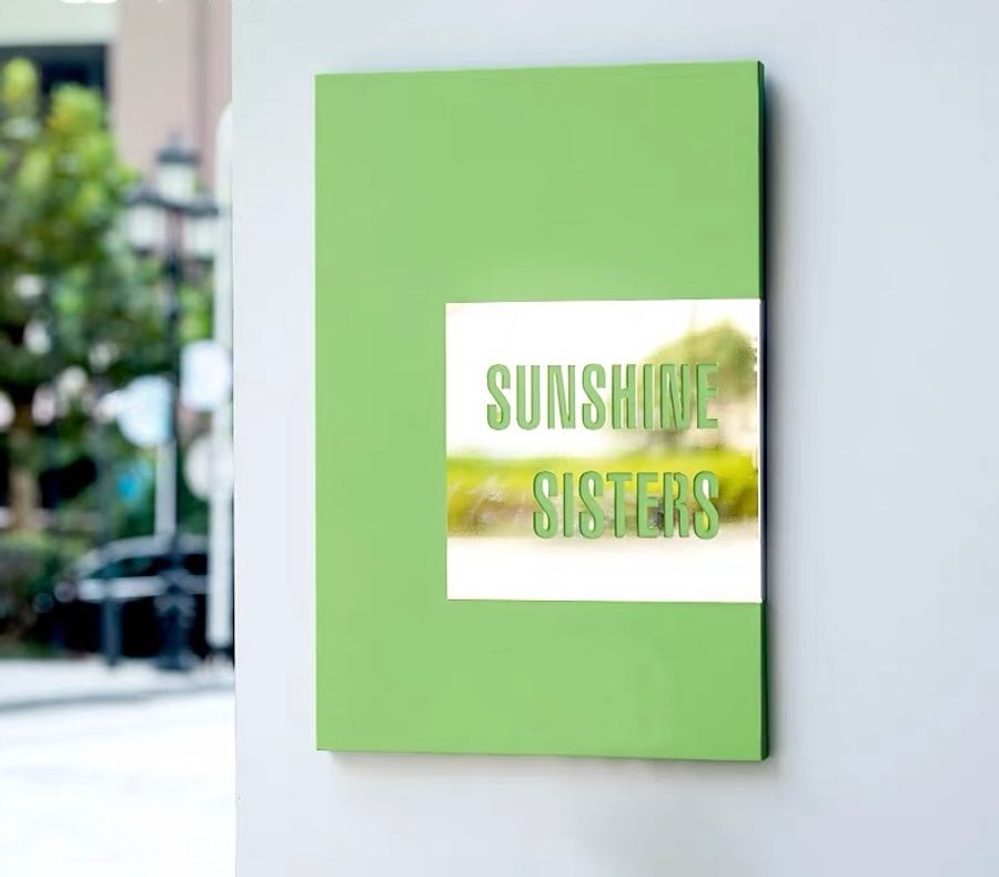 Contemporary Color Metal Plaque - Custom Socks Now