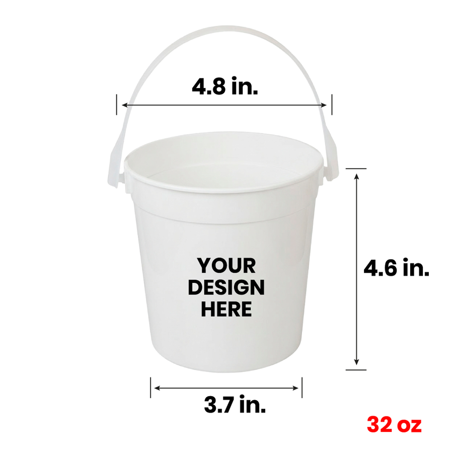 Colored Drink Buckets - Custom Socks Now