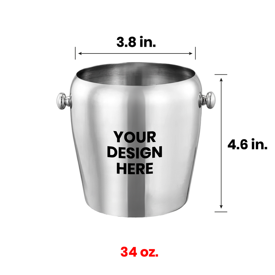 Stainless Steel Champagne Barrels - Custom Socks Now