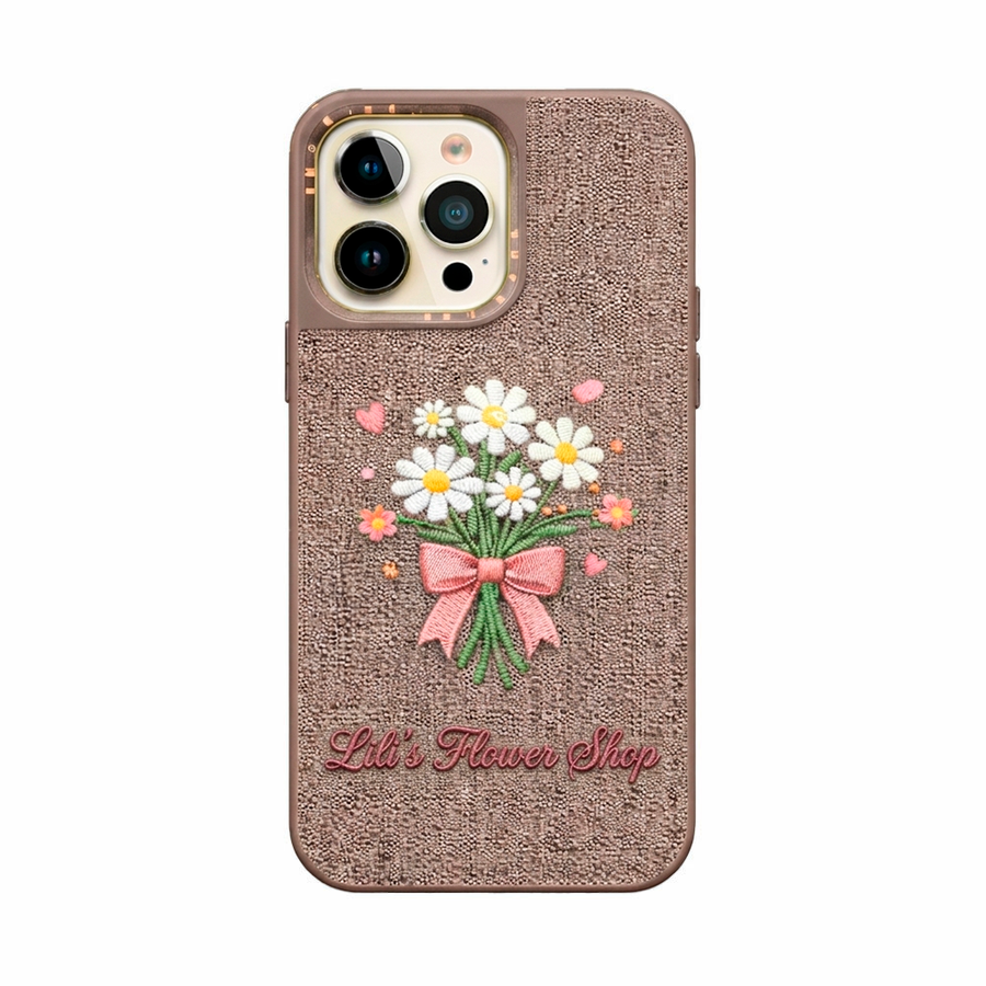 Embroidery iPhone Cases - Custom Socks Now