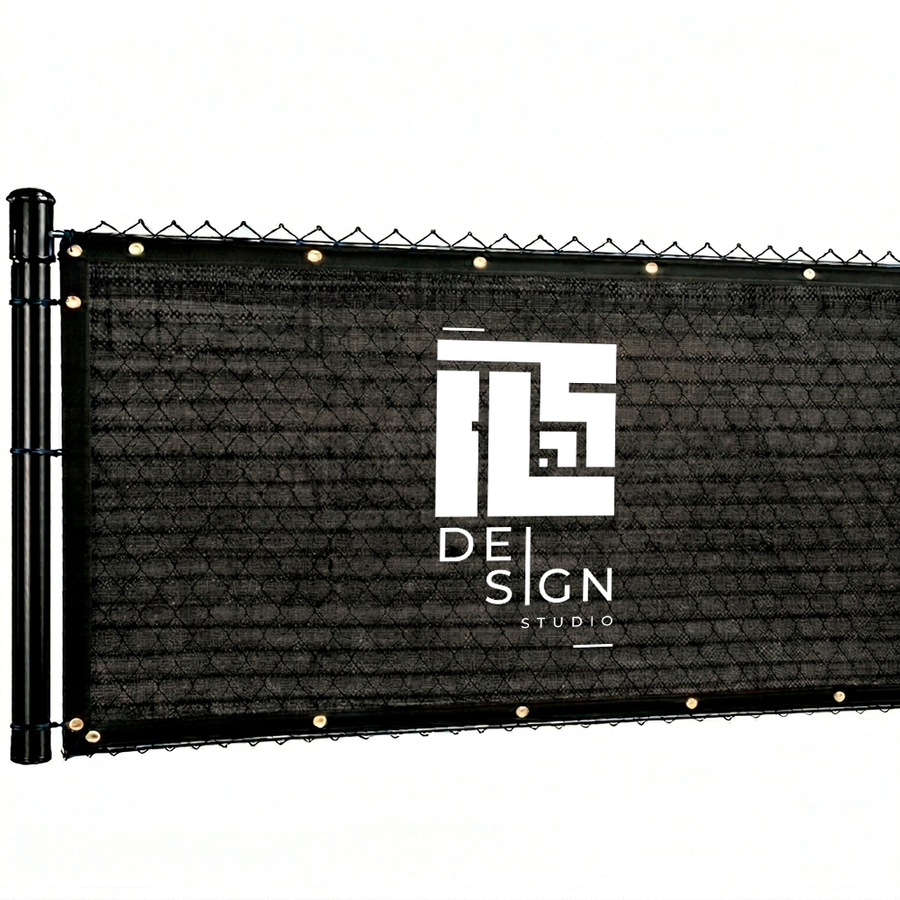 Custom 85% Blockage Fence Screen - Custom Socks Now