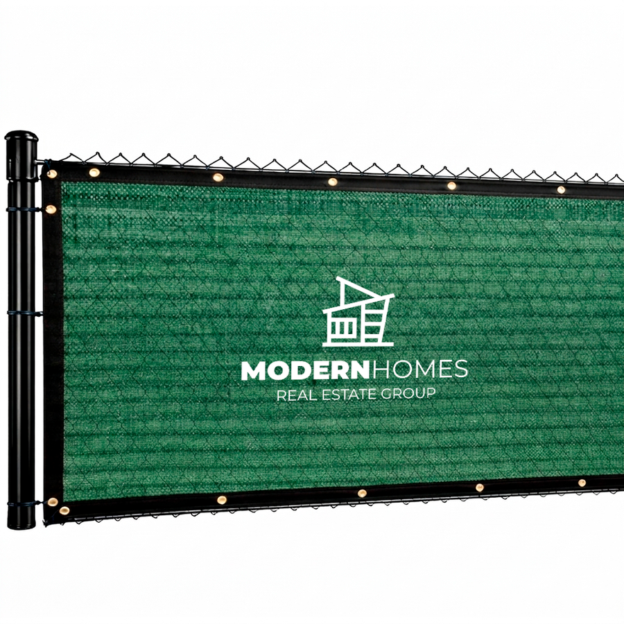 Custom 85% Blockage Fence Screen - Custom Socks Now