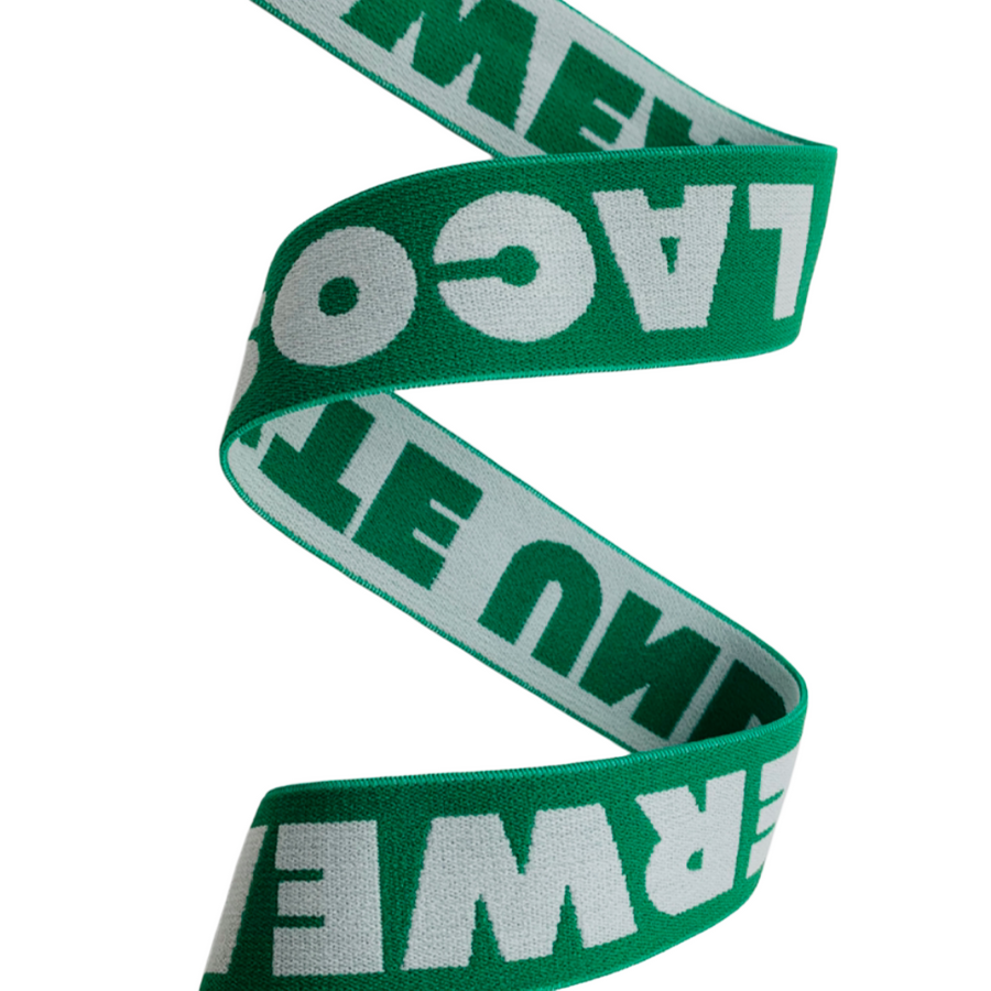 Flat Jacquard Elastic Bands - Custom Socks Now
