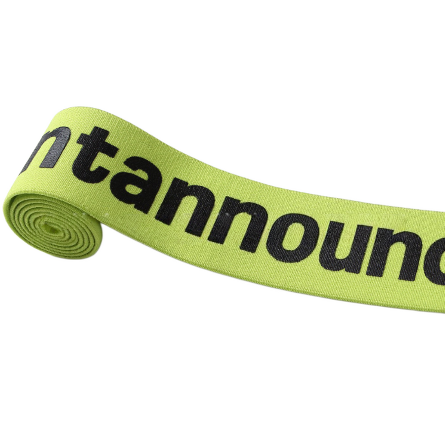 Silkscreen Printed Elastic Bands - Custom Socks Now