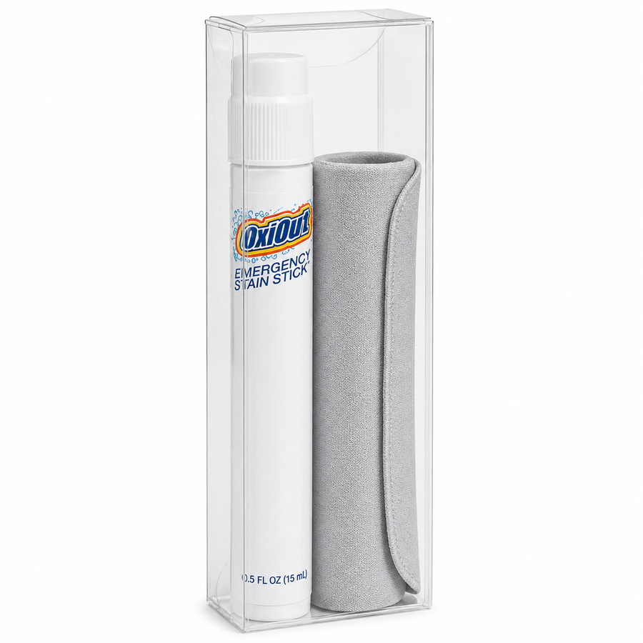 OxiOut Emergency Stain Stick Travel Kits with Premium Microfiber Cloths - Custom Socks Now
