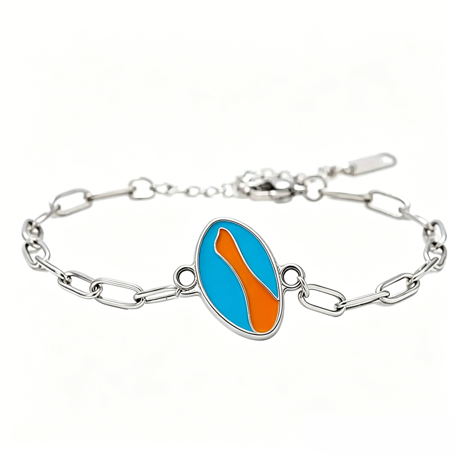 Soft Enamel Charm Bracelets - Custom Socks Now
