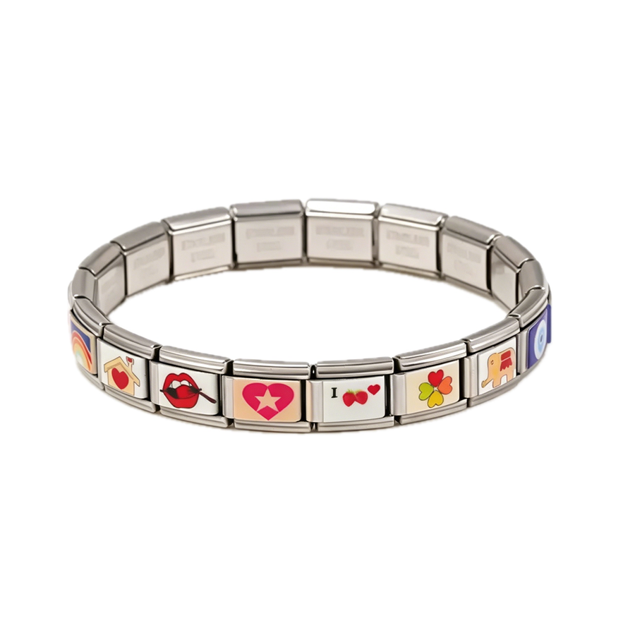 Italian Charm Bracelets - Custom Socks Now