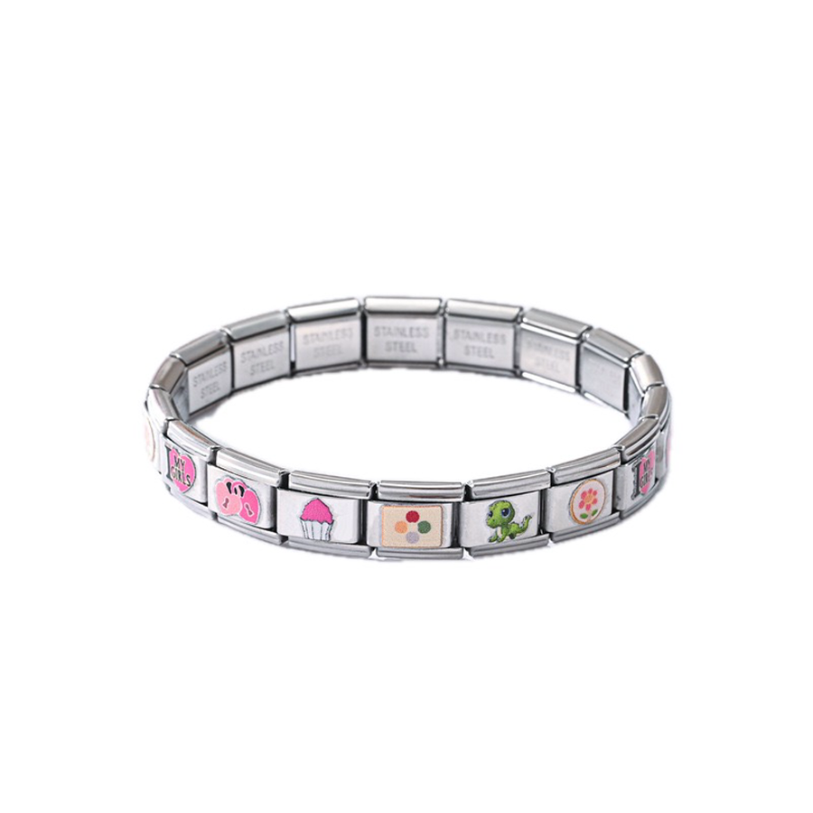 Italian Charm Bracelets - Custom Socks Now