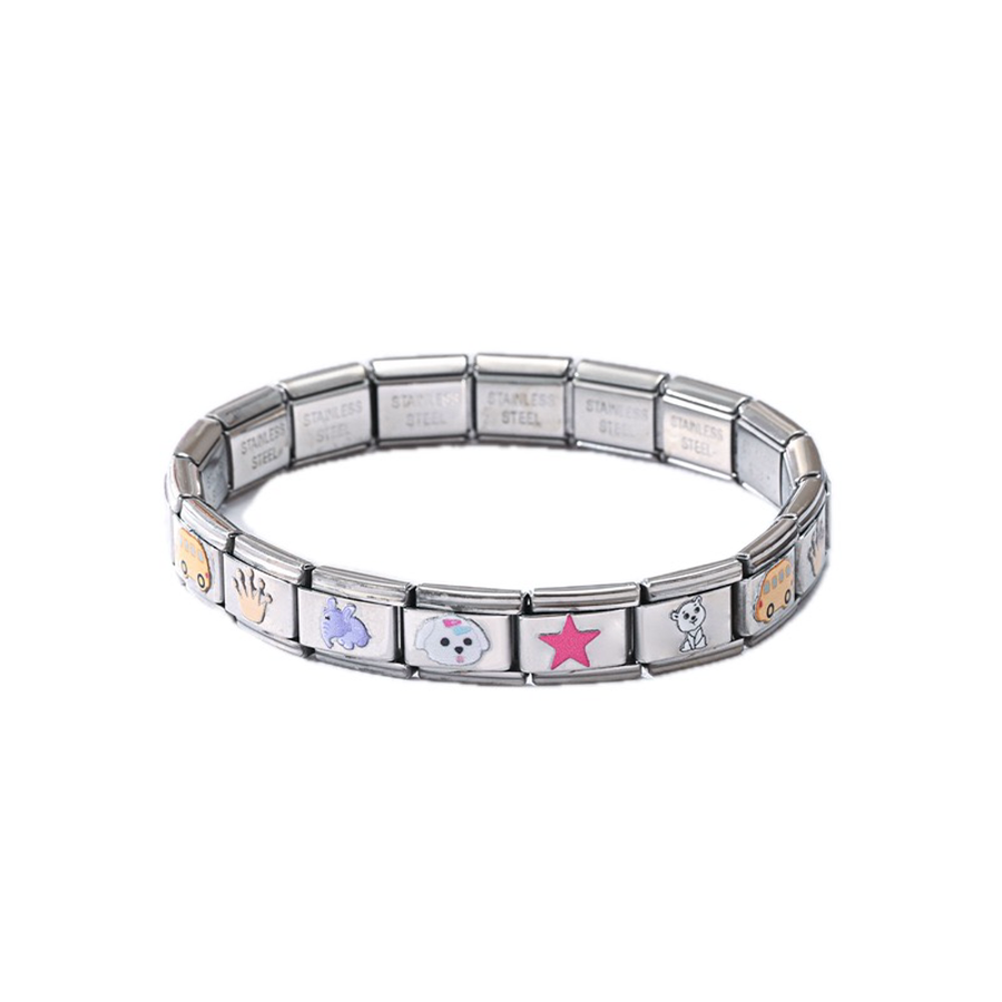 Italian Charm Bracelets - Custom Socks Now