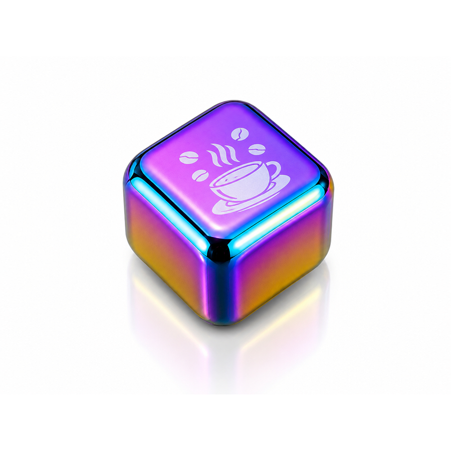 Rainbow Stainless Steel Ice Cubes - Custom Socks Now