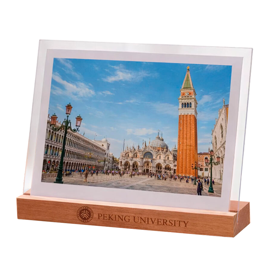 Beech Wood & Acrylic Photo Frames - Custom Socks Now