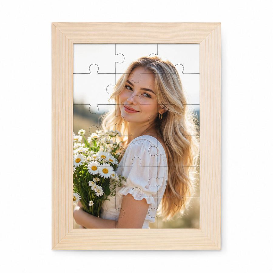 Puzzle Photo Frames - Custom Socks Now