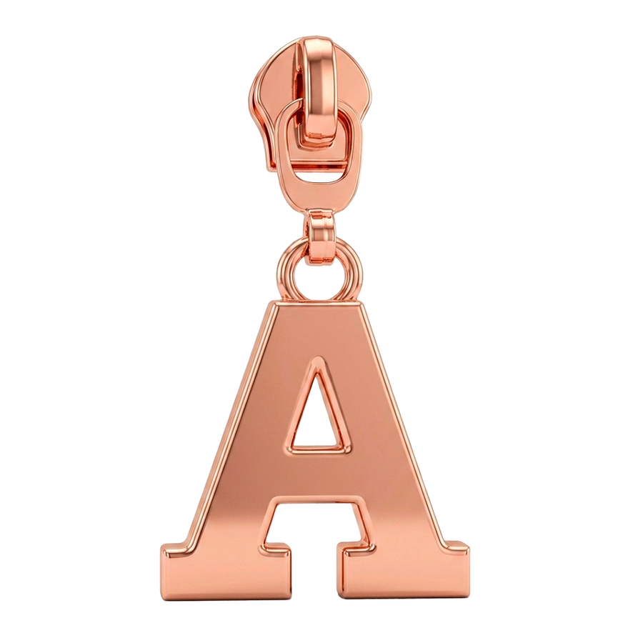 Die Struck Metal Zipper Pullers - Custom Socks Now