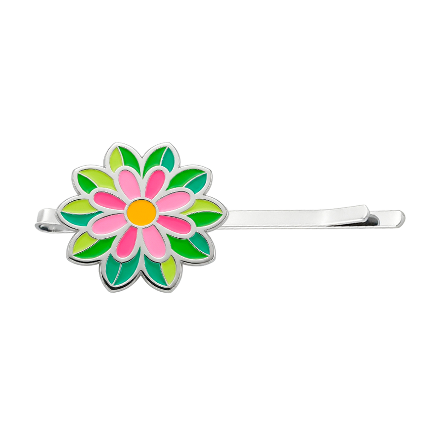 Soft Enamel Metal Hair Clips - Custom Socks Now