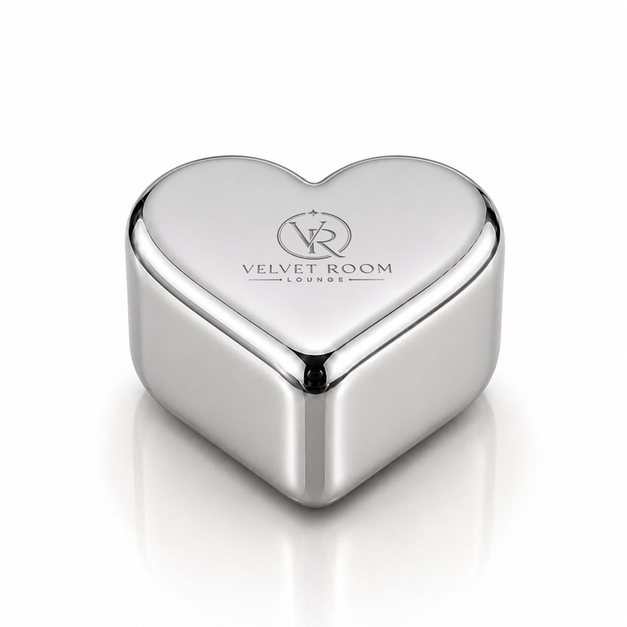 Heart-Shaped Stainless Steel Ice Cubes - Custom Socks Now
