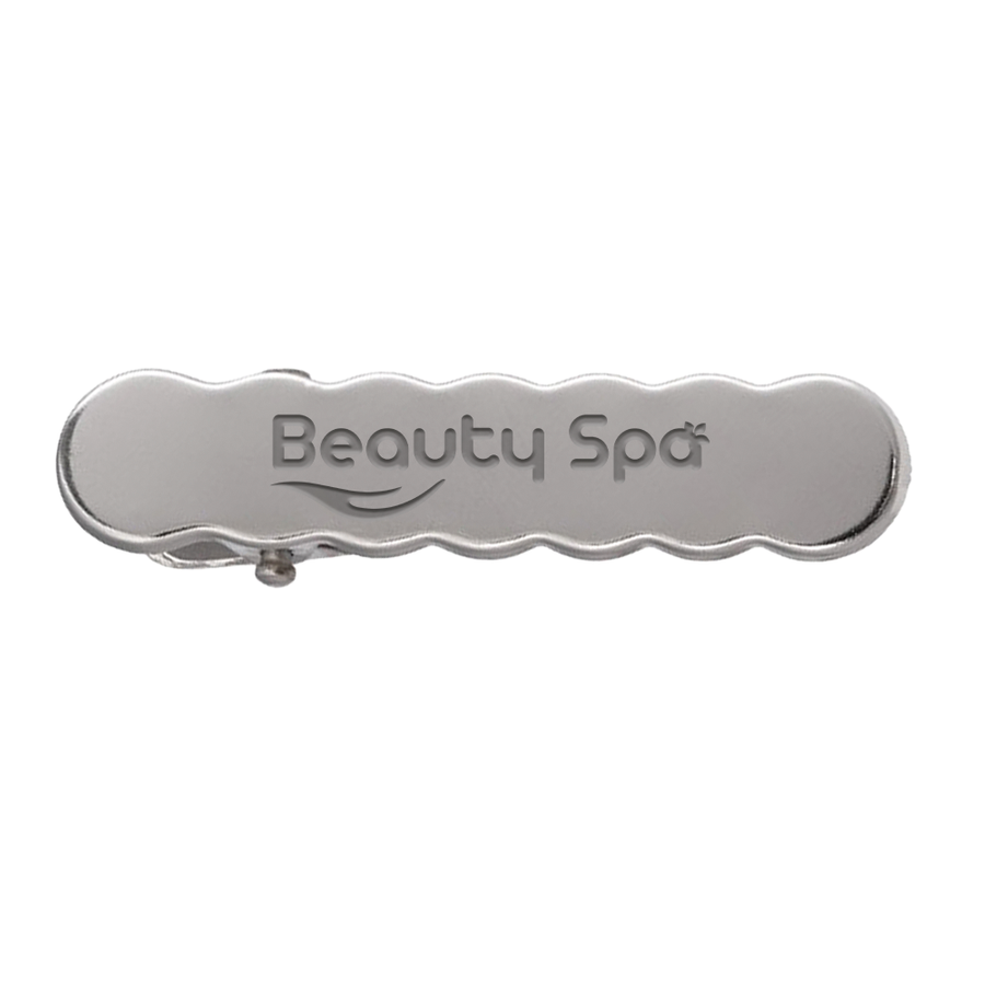 Laser Cut Metal Hair Clips - Custom Socks Now