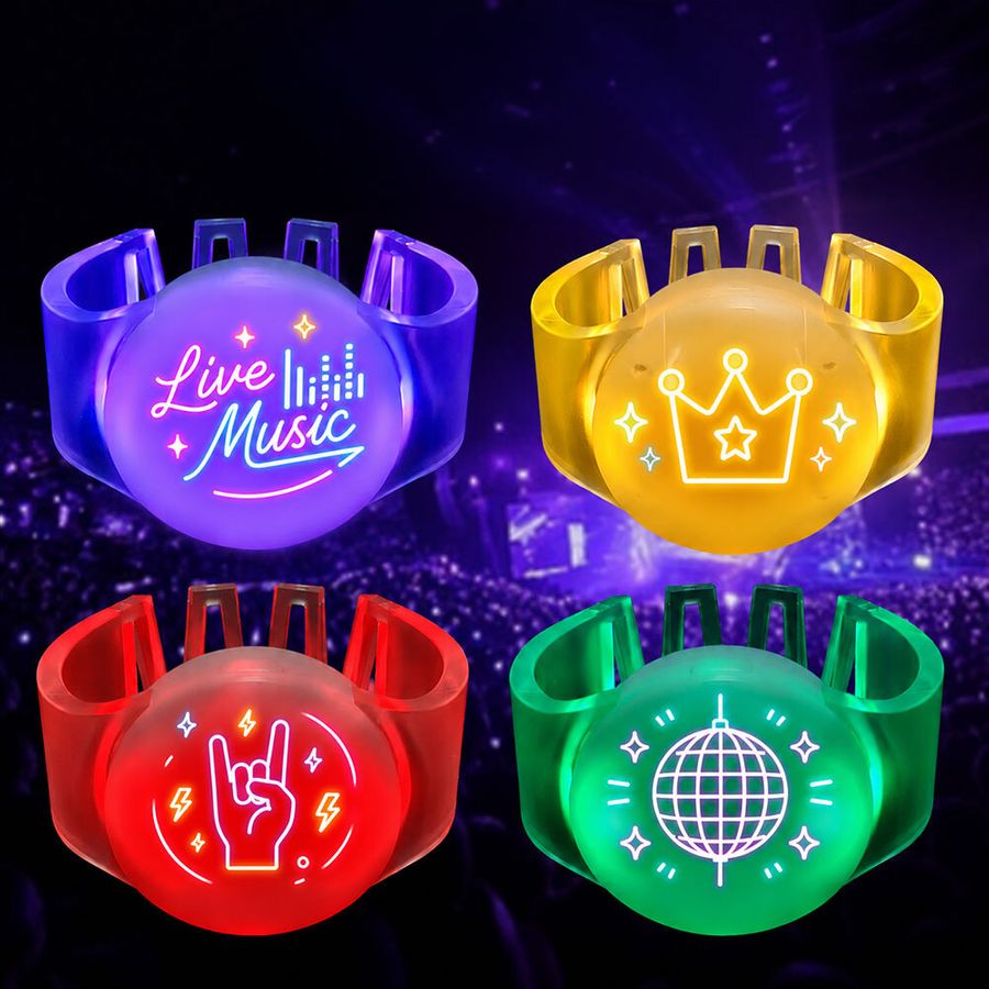 Glow Cheer Wristbands - Custom Socks Now