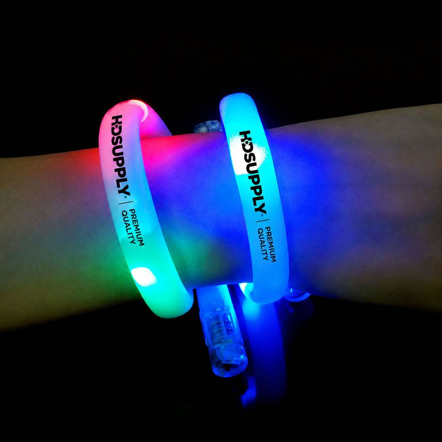Glow Tube Wristbands - Custom Socks Now