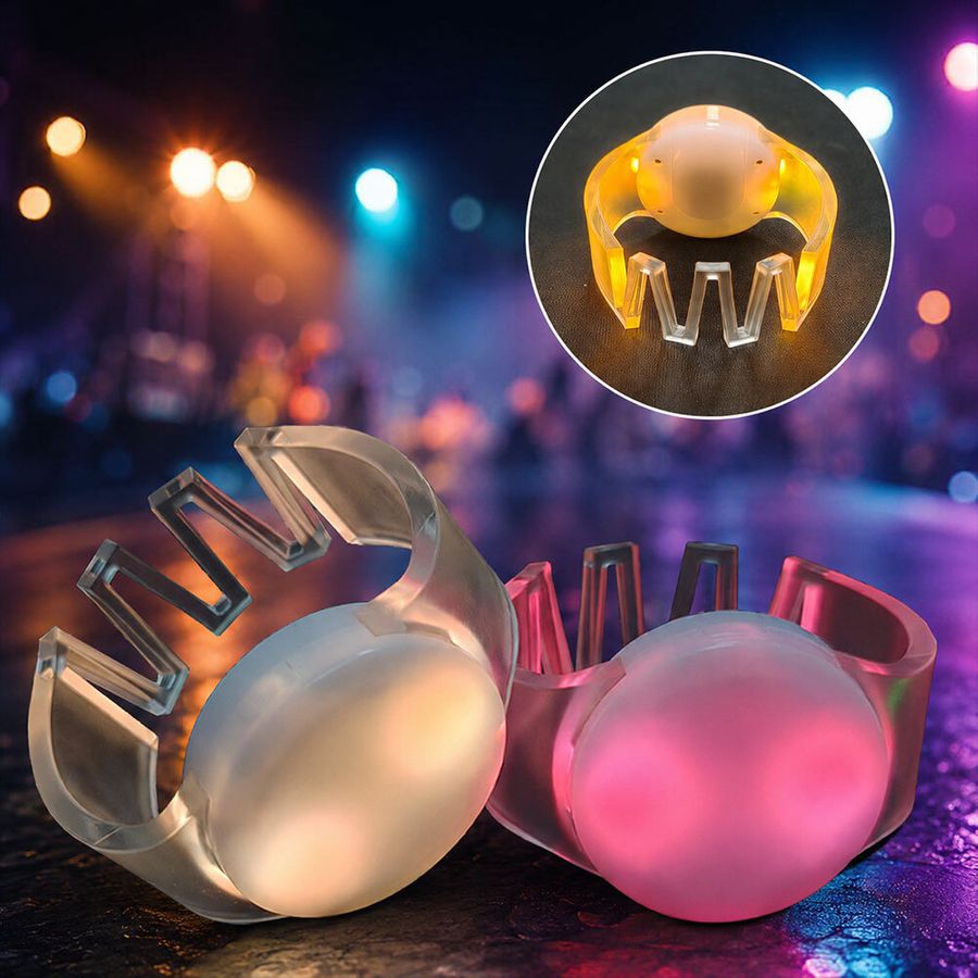 Glow Cheer Wristbands - Custom Socks Now