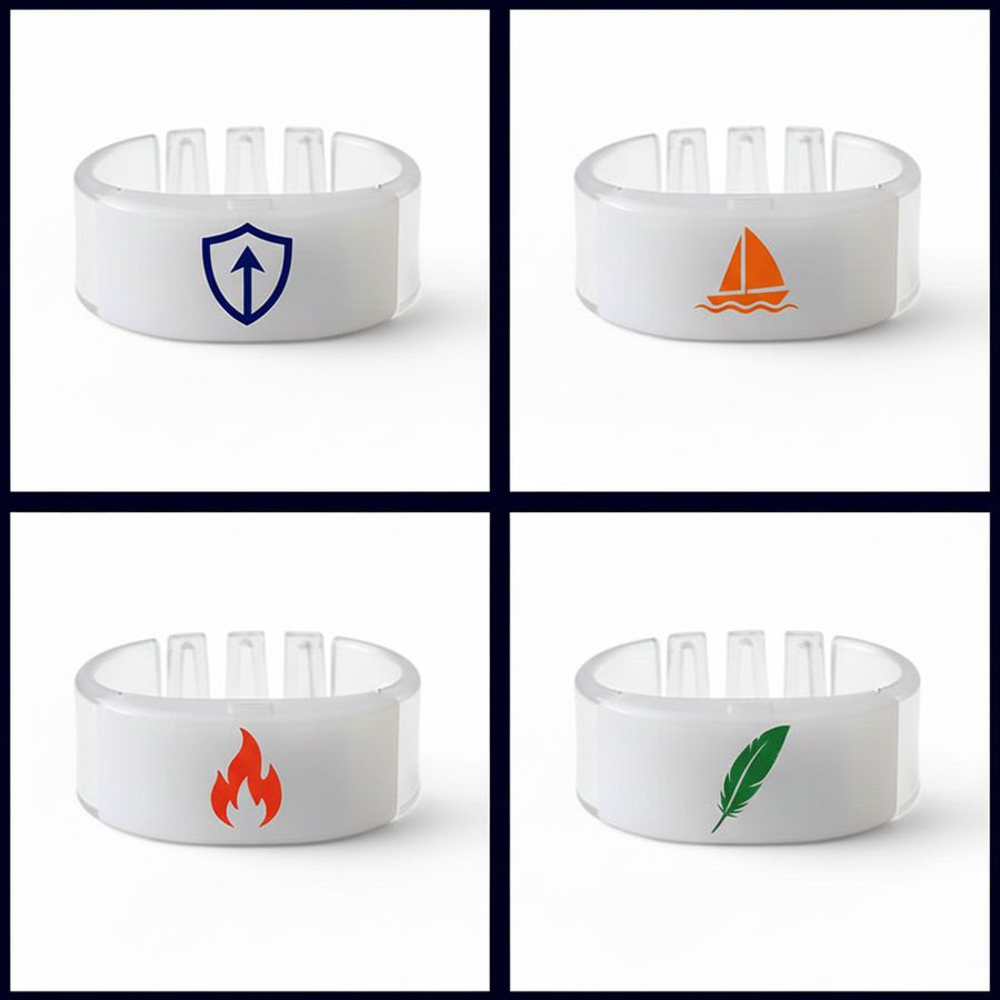 Glow Bangle Wristbands - Custom Socks Now