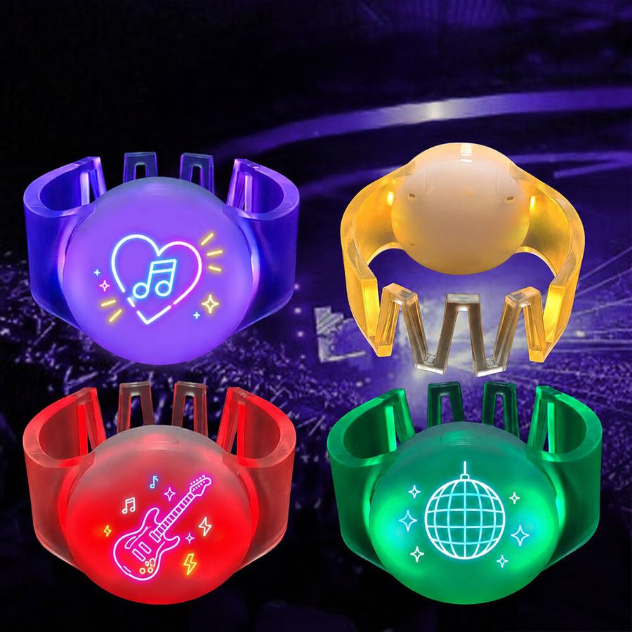 Glow Cheer Wristbands - Custom Socks Now