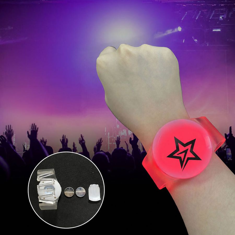 Glow Cheer Wristbands - Custom Socks Now