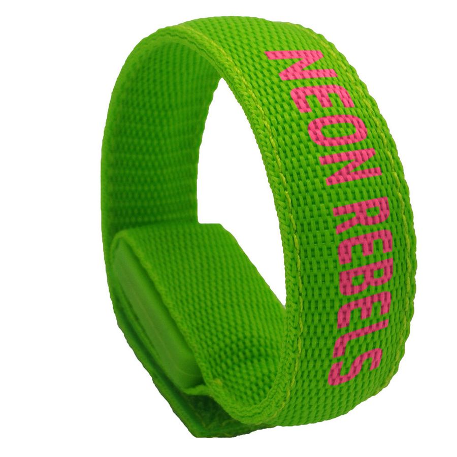 Glow Velcro Wristbands - Custom Socks Now