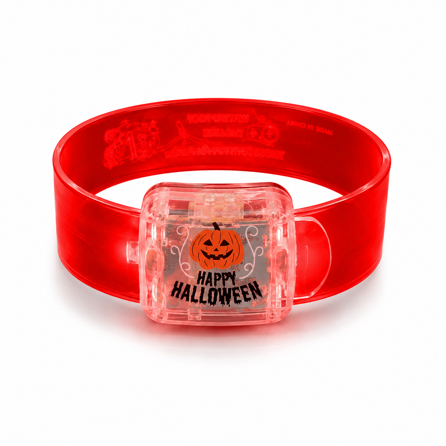 Light Up Plastic Wristbands - Custom Socks Now