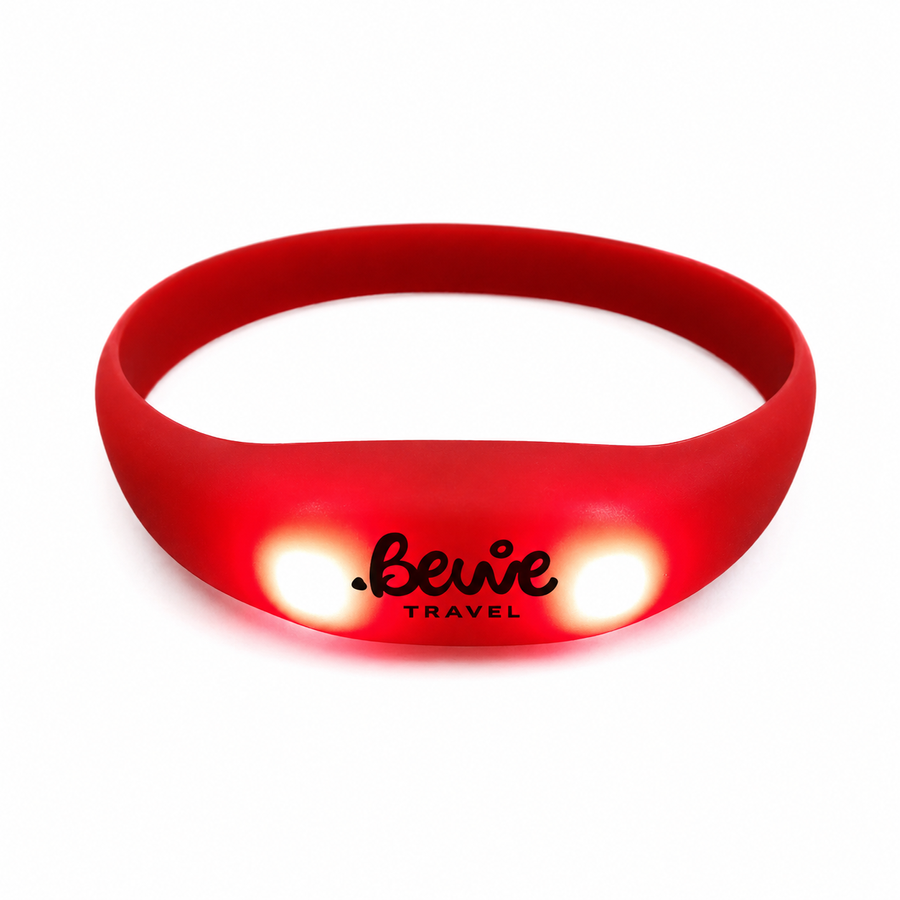 Light Up Silicone Wristbands - Custom Socks Now